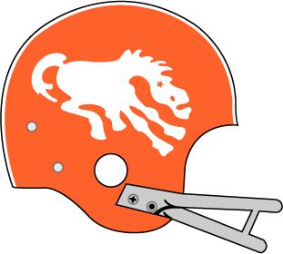 Denver Broncos 1962-1965 Helmet Logo t shirt iron on transfers